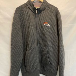 Tommy Bahama Broncos zip up jacket